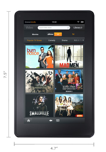 a Kindle Fire