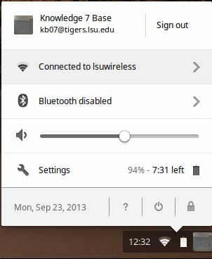 chrome os settings