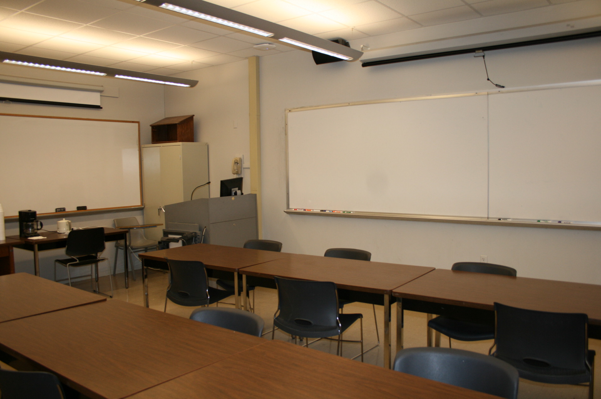 Lockett 244 - view from back of classroom.