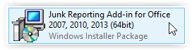 Junk Reporting Add-In Download Icon