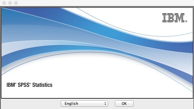 SPSS language selection