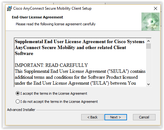 Cisco Terms and license agreement
