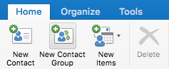 New Contact Group