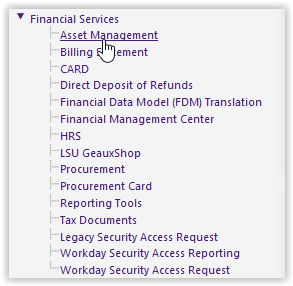 Asset Management link