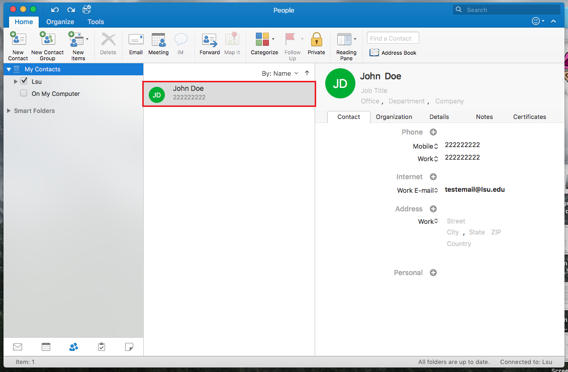 how to transfer contact list outlook 2016