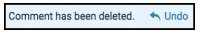 comment is deleted