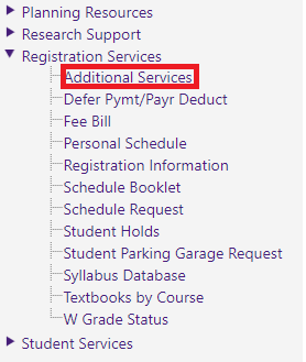 additional service