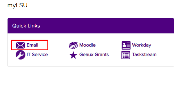 Email button highlighted in red