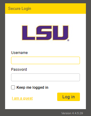 My Print Center login screen.