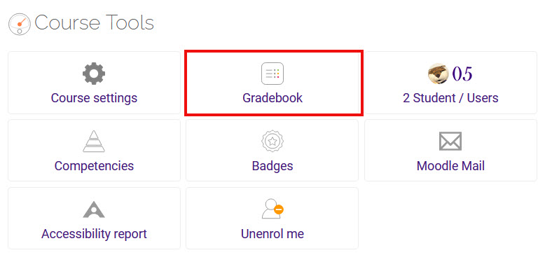 gradebook select SNAP