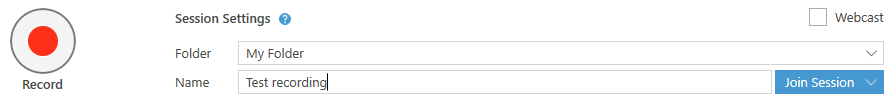 Renaming a Session on Panopto Recorder
